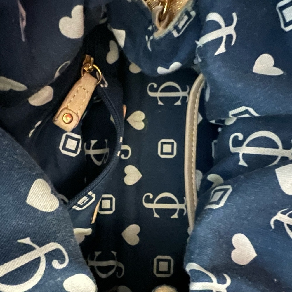 Juicy Couture velvet handbag preloved. - Picture 7 of 12